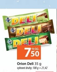 Tyčinka Deli Orion