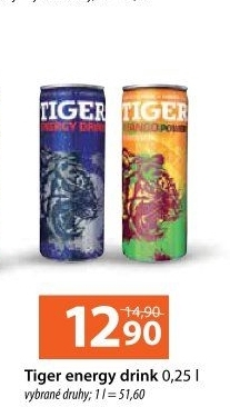 Energetický nápoj Tiger