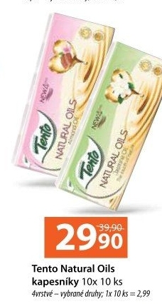 Papírové kapesníčky 4vrstvé Tento