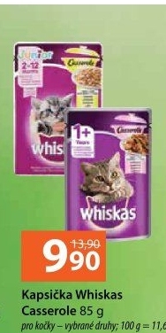 Kapsičky pro kočky Casserole Whiskas