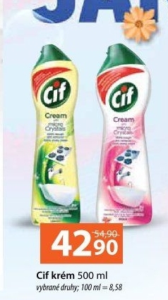 Krémový čistič Cif Cream