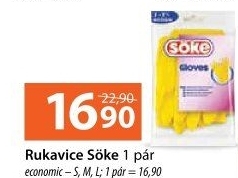 Rukavice Söke