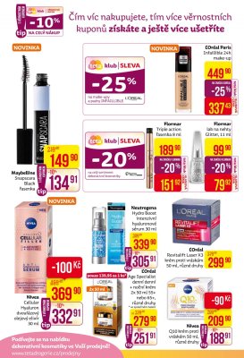 akční leták Teta drogerie 21.2.2019-4.3.2019