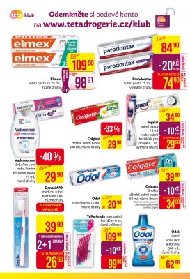 akční leták Teta drogerie 21.2.2019-4.3.2019