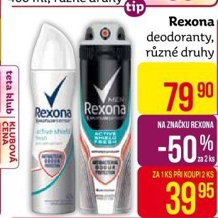 Deodoranty Rexona