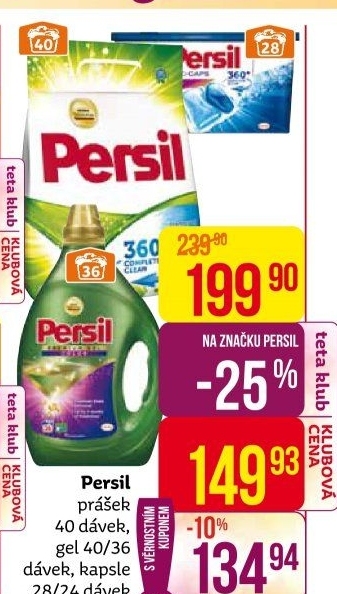 Prací prášek Persil