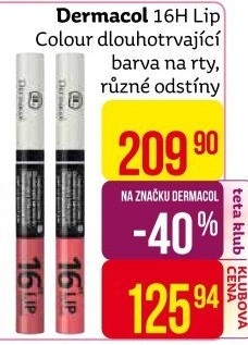 Rtěnka Lip Colour 16H Dermacol