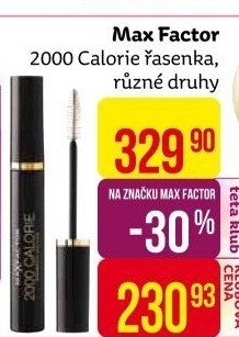 Řasenka Calorie 2000 Max Factor