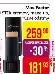 Make up v tyčince Panstik Max Factor
