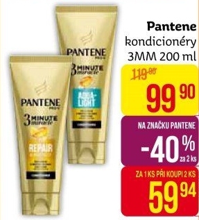 Balzám na vlasy 3 Minute Miracle Pantene