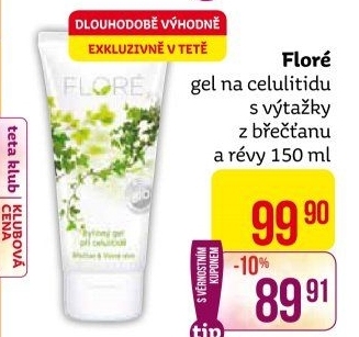 Gel proti celulitidě Floré