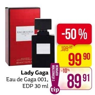 Parfémovaná voda unisex Eau de Gaga 001 Lady Gaga