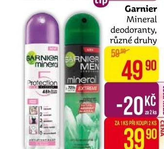 Deodoranty Garnier