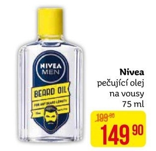 Olej na vousy Nivea