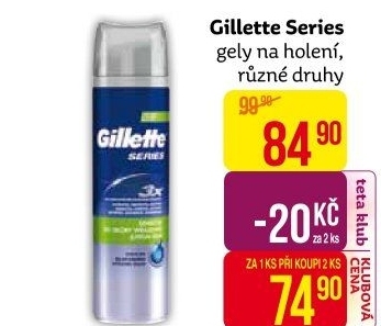 Gel na holení pánský Series Gillette