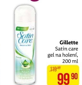 Gel na holení dámský Satin Care Gillette