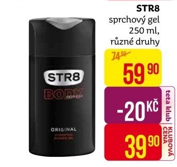 Sprchový gel pánský STR8
