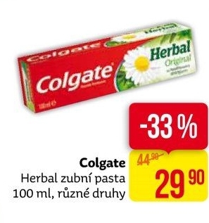 Pasta na zuby Herbal Colgate