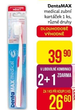 Kartáček na zuby Dentamax