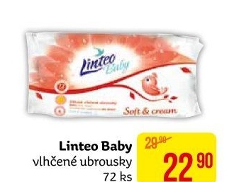 Vlhčené ubrousky dětské Linteo Baby