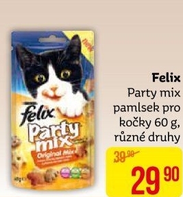 Pamlsky pro kočky Party mix Felix Purina