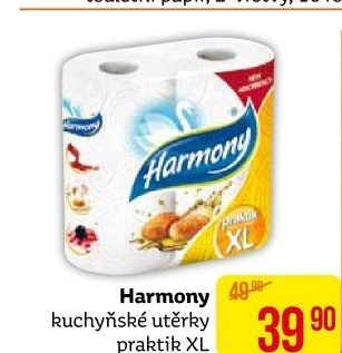 Utěrky kuchyňské 2vrstvé Praktik XL Harmony