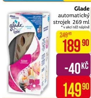 Osvěžovač vzduchu automatický Glade by Brise