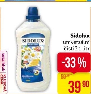 Čistič univerzální Soda Power Sidolux