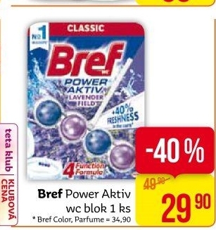 WC blok tuhý Power Aktiv Bref