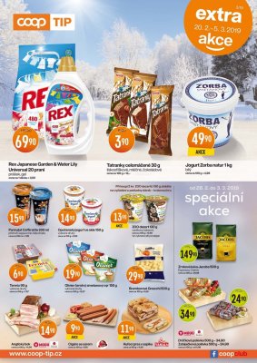 akční leták COOP 20.2.2019-5.3.2019