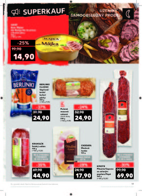 akční leták Kaufland 27.2.2019-5.3.2019