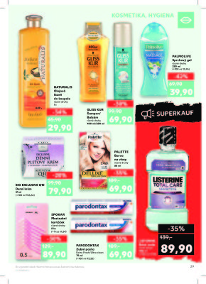 akční leták Kaufland 27.2.2019-5.3.2019
