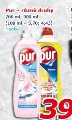 Prostředek na nádobí Pur