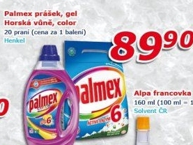 Prací prášek Palmex