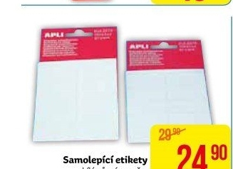 Samolepící etikety Apli