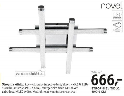 LED STROPNÍ SVÍTIDLO