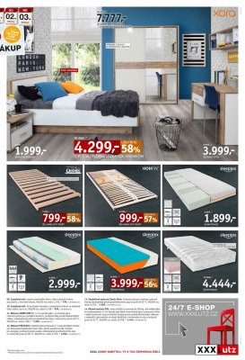 akční leták XXXLutz 25.2.2019-10.3.2019