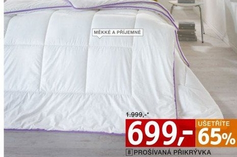 PROŠÍVANÁ PŘIKRÝVKA