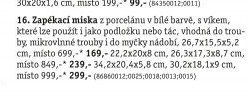 MISKA ZAPÉKACÍ