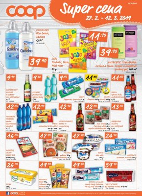 akční leták COOP 27.2.2019-5.3.2019