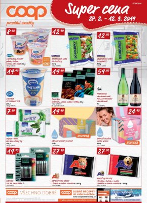 akční leták COOP 27.2.2019-5.3.2019