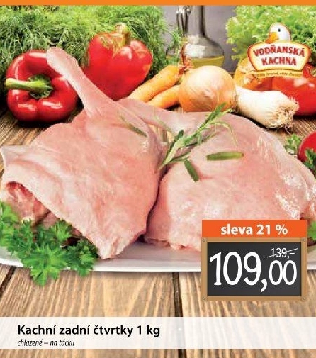 Kachní čtvrtky Vodňanská kachna