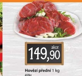 Hovězí přední bez kosti - kližka