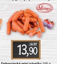 Párky debrecínské mini Steinex