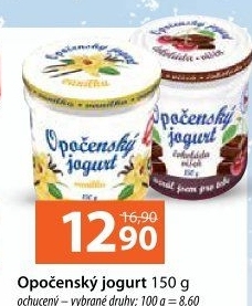 Jogurt ochucený Opočenský Bohemilk
