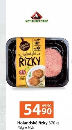 Řízky holandské Snadné vaření Kostelecké uzeniny