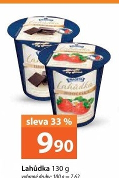 Dezert Lahůdka jihočeská Madeta