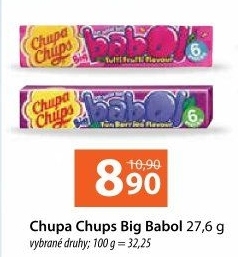 Žvýkačky Big Babol Chupa Chups