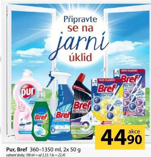 Prostředek na nádobí Pur