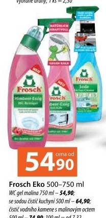 Čistič WC gelový Frosch